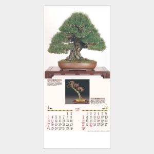 名入れカレンダー 2027 壁掛け ND-115 銘樹（盆栽） 100冊