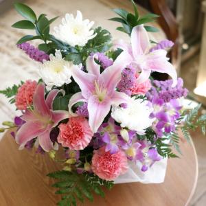 お供え 花 アレンジメント 生花アレンジメント...の詳細画像1
