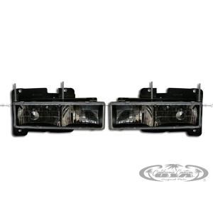 GMC ブラッククリスタルウィンカーランプ -06ｙ シエラ ユーコン