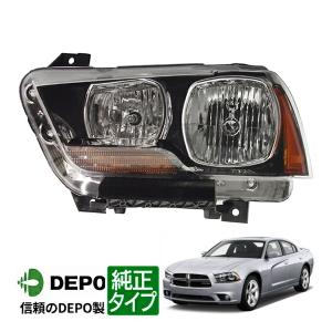DEPO 正規品 ヘッドライト ヘッドランプ 左右セット US仕様 バルブ付