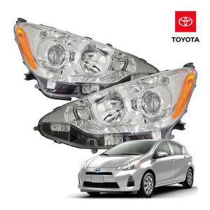 USトヨタ純正 12-14y PRIUS-C プリウスC/アクア 前期型 10系 ヘッドライト ヘッドランプ(ハロゲン仕様)｜californiacustom