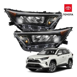 USヘッドライト 2019-2020トヨタRAV4ル/ XLE / SEクロームヘッド