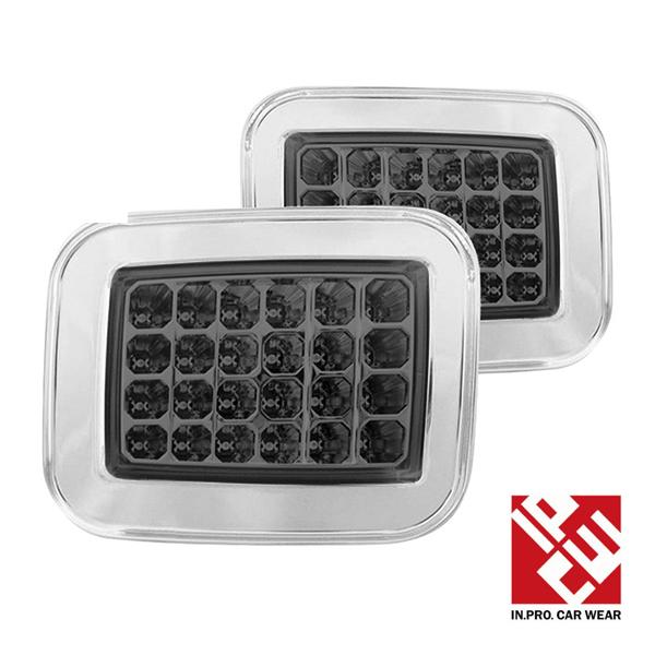 IPCW 正規品 クリスタル LED パークシグナルランプ スモーク パークシグナルライト ウインカ...