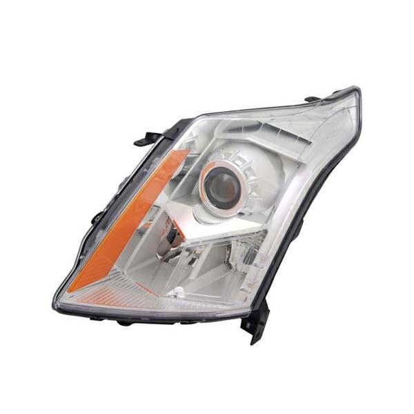 10-13y キャデラック SRX ヘッドランプ ヘッドライト ハロゲン 純正タイプ 左側 LH 運...