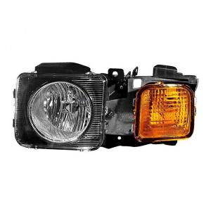 ハマーh3 パークシグナルウィンカー&サイドクリア左右セット【中古美品】 HUMMER 【左右セット/純正タイプ】06-09y ハマーH3 ヘッドライト