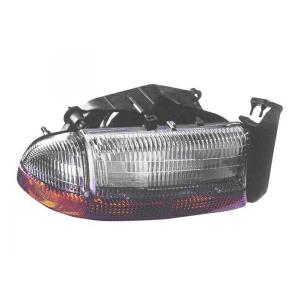 DEPO 正規品 ヘッドランプ ヘッドライト クロームベゼル 純正タイプ