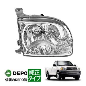 DEPO 正規品 ヘッドランプ ヘッドライト クロームベゼル 純正タイプ
