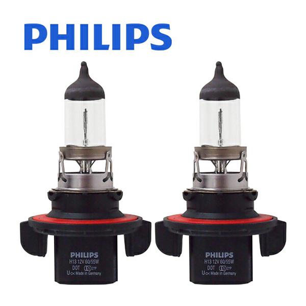 PHILIPS ハロゲンバルブ H13/9008 55/60W SET（05-08y ハマー H3、...