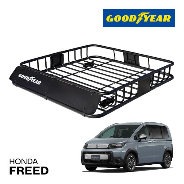 GOODYEAR 正規品 スチール ルーフラック ROAD PRO ルーフキャリア ブラック 111...