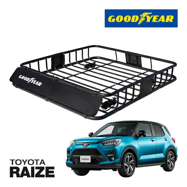 GOODYEAR 正規品 スチール ルーフラック ROAD PRO ルーフキャリア ブラック 111...