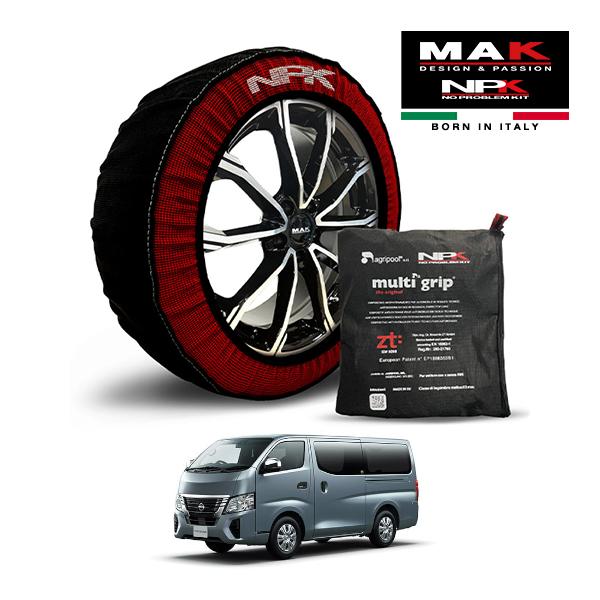 MAK正規品 NPK スノーソックス ORIGINAL 185/75R15 15インチ 布製 タイヤ...