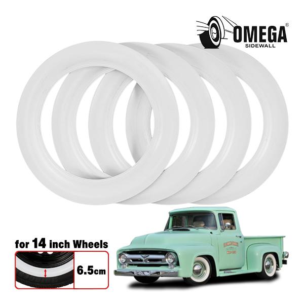 OMEGA PORTWALL 14インチ white wall 6.5cm オフホワイト ウォールリ...