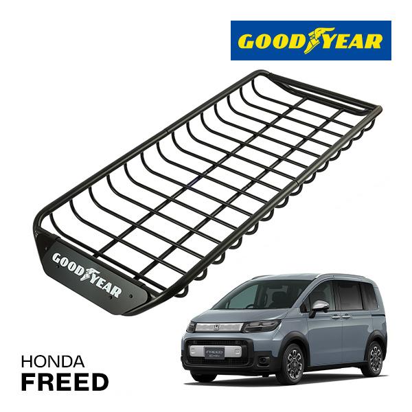 GOODYEAR 正規品 スチール ルーフラック SKINNY PRO ルーフキャリア ブラック 1...