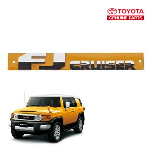 FJクルーザーJ15/TOYOTA/トヨタFJ.CRUISER純正エンブレム-リアFJ
