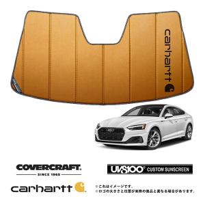 USアウディ純正 専用設計 AUDI ロゴ入 サンシェード 吸盤不要