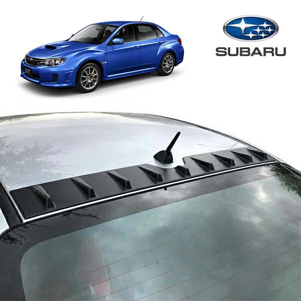 USスバル純正/インプレッサWRX STI GV系 ボルテックスジェネレーター ブラック ABS製 ...