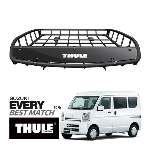 THULE 正規品 キャニオンXT ルーフラック ルーフバスケット ルーフキャリア 859XT パウ...