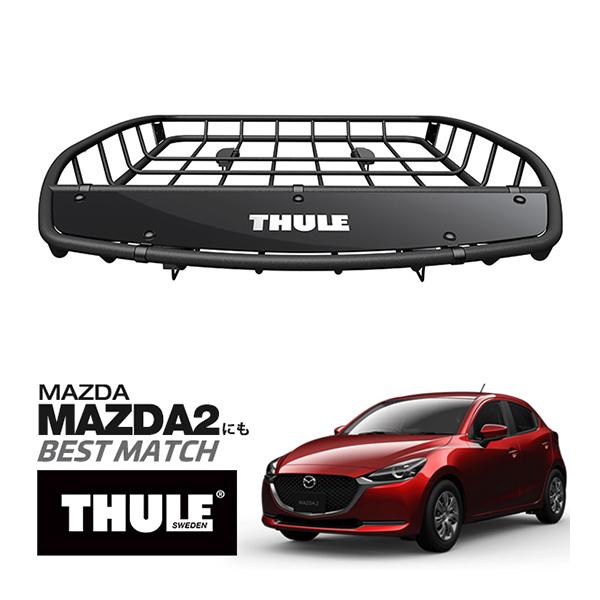 THULE 正規品 キャニオンXT ルーフラック ルーフバスケット ルーフキャリア 859XT パウ...