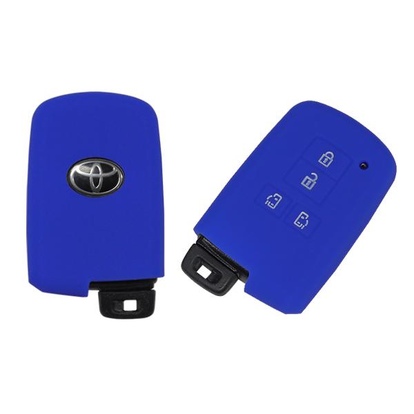 トヨタ シリコンキーカバー/ブルー CV9409DB TOYOTA ハリアー,エスクァイア,ノア,シ...