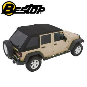 正規品】BESTOP Trektop Proハイブリッドソフトトップ ブラック
