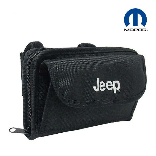 MOPAR純正 JEEPロゴ入 サングラスホルダー 小物入れ TJ JK JLラングラー/JTグラデ...