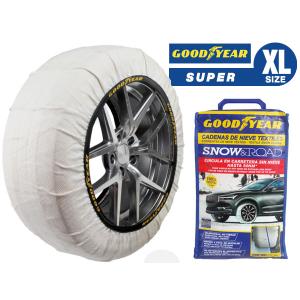 GOODYEAR スノーソックス 布製 タイヤチェーン SUPER XL 235/45R19 235/50R19 235/55R19 245/45R19 255/40R19 255/45R19｜californiacustom