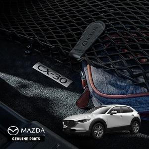 USマツダ純正 専用設計 CX-30 ロゴ入 サンシェード 吸盤不要