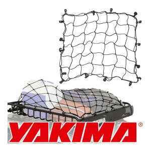 【YAKIMA 純正品】 ヤキマ ロードウォーリアー/オフグリッド Mサイズ カーゴネット ルーフラック ルーフキャリア 約80cm×100cm 8007072｜カリフォルニアカスタム Yahoo!店