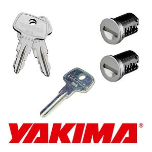 【YAKIMA 純正品】 ヤキマ 汎用 SKSロックコア2個/キーシリンダー 8007202｜californiacustom