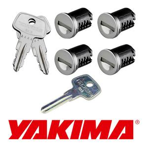 【YAKIMA 純正品】 ヤキマ 汎用 SKSロックコア4個/キーシリンダー 8007204