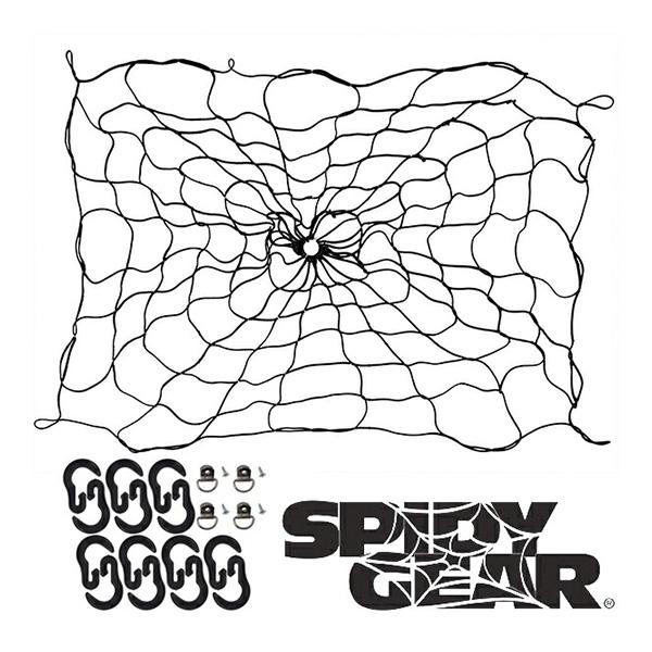 CoverCraft 正規品 Spidy Gear 汎用 カーゴネット トランクネット Lサイズ ブ...