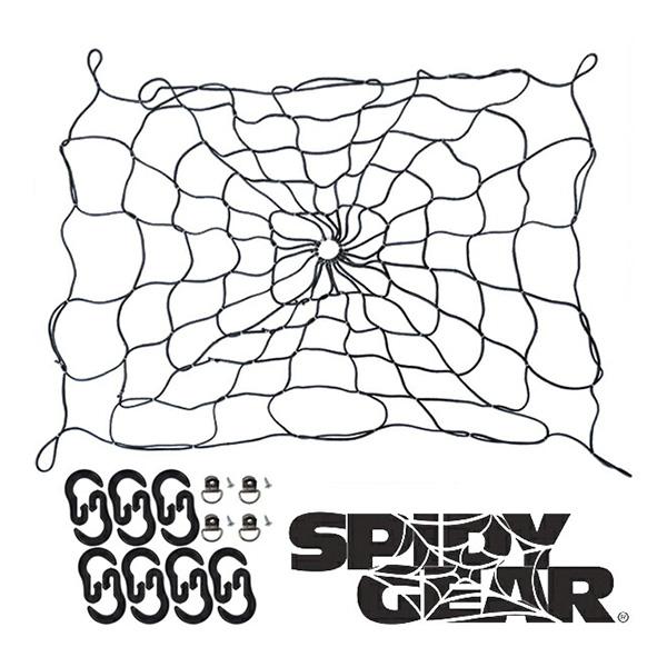 CoverCraft 正規品 Spidy Gear 汎用 カーゴネット ランクネット Mサイズ ブラ...