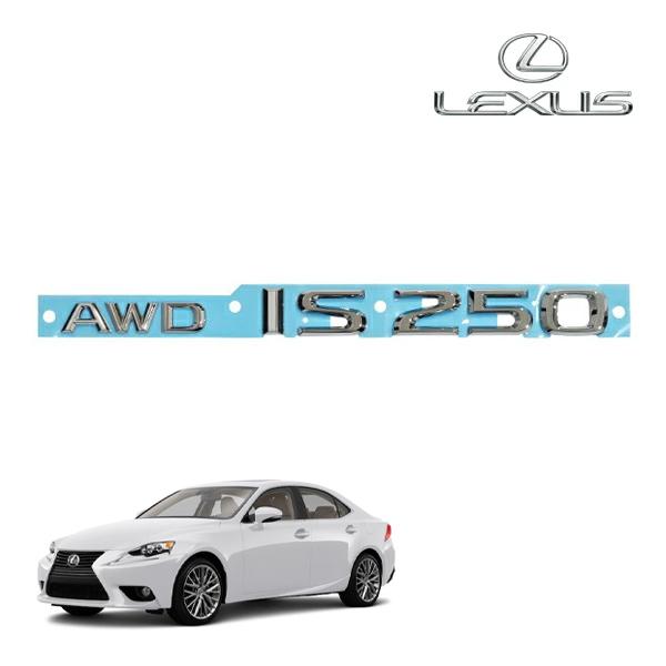 USレクサス純正 LEXUS IS 30系 IS250 GSE35 リアエンブレム トランクリッド ...