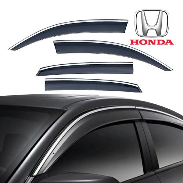 USホンダ純正 シビック ハッチバック FK7 TypeR タイプR FK8 ドアバイザー サイドバ...