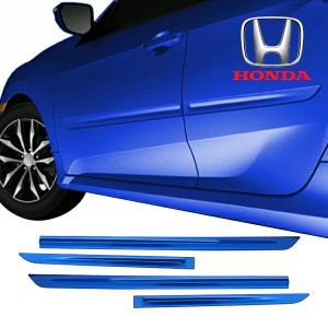 US HONDA 01-05 ES CIVIC ドアモール USホンダ純正 ドア サイドモール チャンピオンシップホワイト(NH0