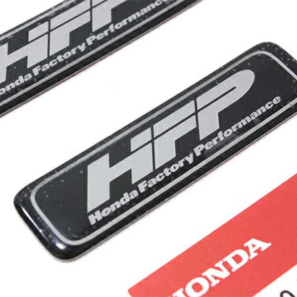 USホンダ純正 HFP ロゴ サイド エンブレム 2個セット FK FC シビック ハッチバック タ...