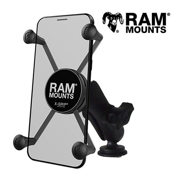 RAM MOUNTS ラムマウント Xグリップ スマホホルダー Lサイズ マウント+標準アーム+ベー...