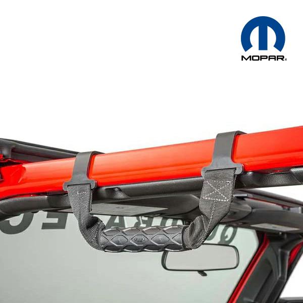 MOPAR純正 インテリア フロント グラブハンドル 2個セット 82215523AC/ジープ JL...