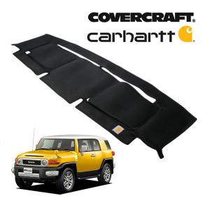 【専用設計】CoverCraft製 ダッシュマット Carhartt カーハート ブラック トヨタ FJクルーザー 左ハンドル用 カバークラフト｜カリフォルニアカスタム Yahoo!店