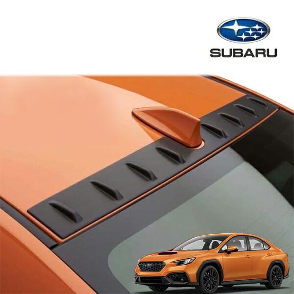 USスバル純正 WRX S4 VBH ボルテックスジェネレーター ブラック ABS製 ルーフスポイラ...