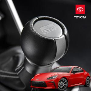 トヨタ（TOYOTA） トヨタ純正 シルバーリング&本革シフトノブ [AT用