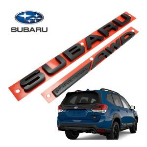 USスバル純正 SUBARU SYMMETRICAL AWD リアエンブレム ゲートエンブレム Wi...