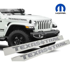 MOPAR純正 Texas Trail スペシャルエディション ボンネット デカール 2枚セット ス...