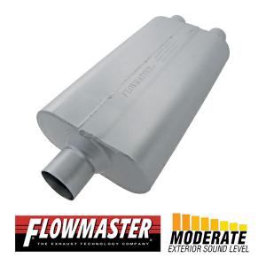 フローマスター 50デルタフロー マフラー 2.5インチ 未使用未装着 箱なし FLOW MASTER / フローマスター スーパー 50 マフラー #52557 Center in