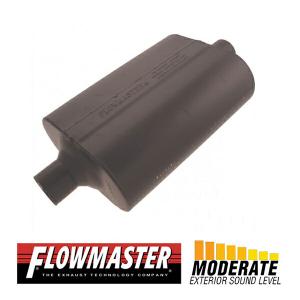 FLOW MASTER / フローマスター 60マフラー #952460 Center in 2.25"/Center out  2.25" - Moderate Sound｜californiacustom