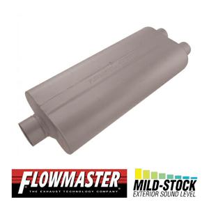 FLOW MASTER / フローマスター 40 マフラー #42441 Offset in 2.25