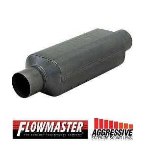 フローマスター40タイプ　タイコ　アメ車 FLOW MASTER / フローマスター 40 マフラー #42441 Offset in 2.25