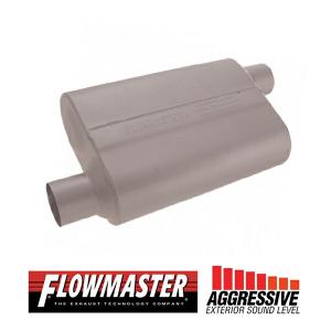 FLOW MASTER / フローマスター 40 マフラー #42441 Offset in 2.25