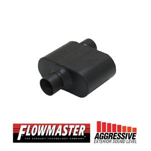 FLOW MASTER / フローマスター 40 マフラー #42441 Offset in 2.25