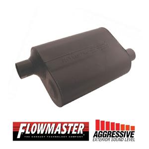 FLOW MASTER / フローマスター 40 マフラー #42441 Offset in 2.25